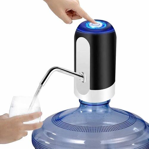 Automatic Water Dispenser - Plastic Material, Customized Size, White Color | Hot & Cold Usage, Box Packing, Single Tap Design