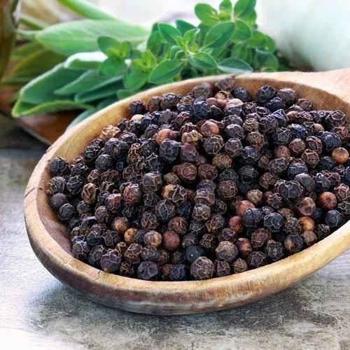 Black Pepper - A Grade, 1 kg | Fresh Cooking Spice, Ideal for Culinary Use, Black Color, Store in Cool and Dry Place
