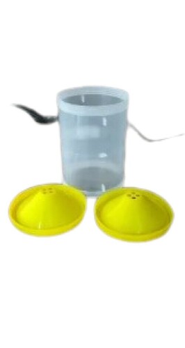 Dumbbell Fruit Fly Trap - Crack Resistant Plastic, Manual Operation | Easy to Fix, Tested for Quality, Ideal for Agricultural Insecticide Use
