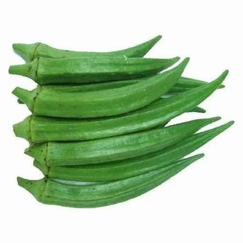 Fresh Lady Finger - A Grade, Fresh Organic Cooking Vegetable | Chopped, Cooked Style, Common Shape, Optimum Quality
