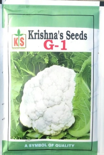 G-1 Krishna Cauliflower Seeds - Hybrid Seeds, Organic Cultivation, Highly Pure Vegetable Seeds | Perfect for Agricultural Applications