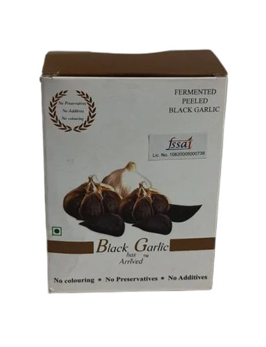 Garlic Packaging Box - SBS Paper, 4.5x3.5x2.5 Inch, Multi Color | Biodegradable, Glossy Finish, Straight Tuck End Rectangle Shape