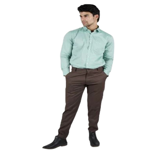 Men Formal Shirts - Cotton, M/L/XL/XXL, Navy Blue | Comfortable, Soft and Breathable, Full Sleeves, Plain Dyed, Washable
