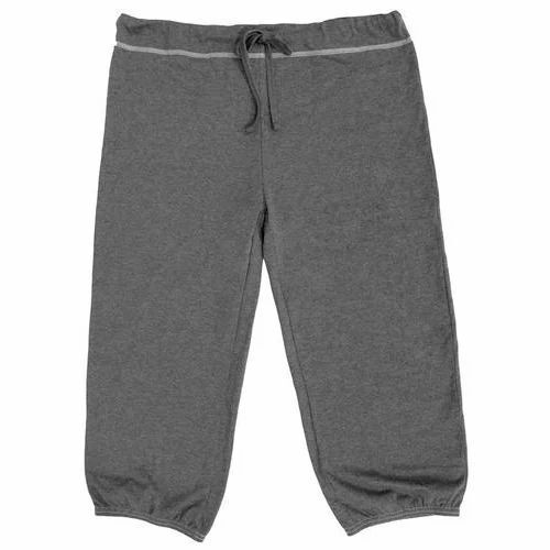 Mens Cotton Capris - Above-Knee Length, All Sizes | Breathable, Lightweight, Casual Style, Elastic Waistband, Anti-Wrinkle, Washable