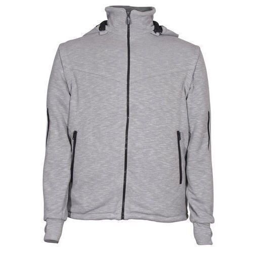 Mens Grey Sweatshirt - Soft Cotton Blend, All Sizes Available | Comfortable, Breathable, No Fade, Machine Washable, Casual and Versatile Style
