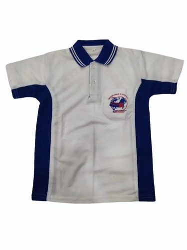 Polyester School T Shirts - Chest Size: Medium