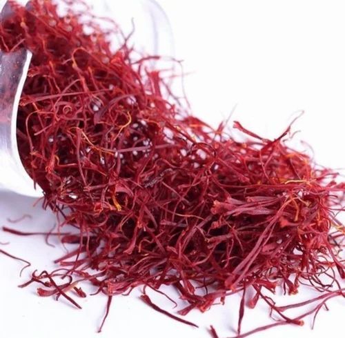 Pure Natural Kashmiri Lacha Saffron - 100% Purity, Fresh Red Color | FSSAI Certified, 24 Months Shelf Life, Dried Style