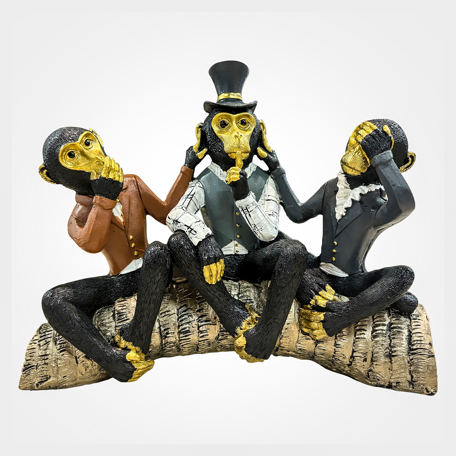 Three Wise Monkeys Statue
