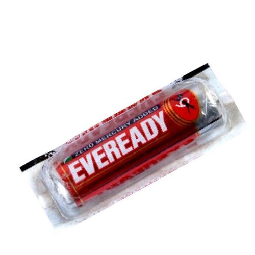 Toy Batteries - Metal, Standard Size, Red Color | Shock and Heat Resistant, Portable Design, Easy Care with Soft Dry Cloth