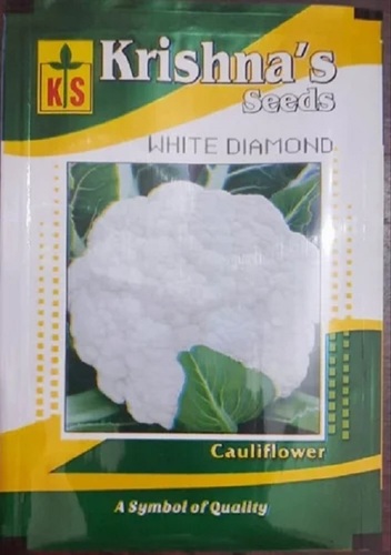 White Diamond Cauliflower Seeds - Hybrid Organic Vegetable Seeds, Highly Pure with Exceptional Yield Potential