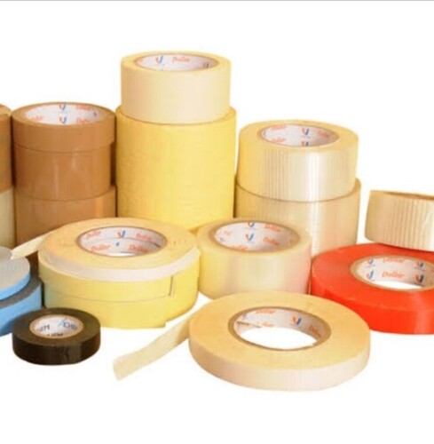 Adhesive Tapes - Rubber Material Brown Color 4-Year Shelf Life | Waterproof Flexible Heat Resistant Transparent Finish High Tensile Strength No Residue Easy to Remove Multipurpose Use