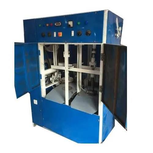 Automatic Paper Bowl Making Machine - Color: Blue