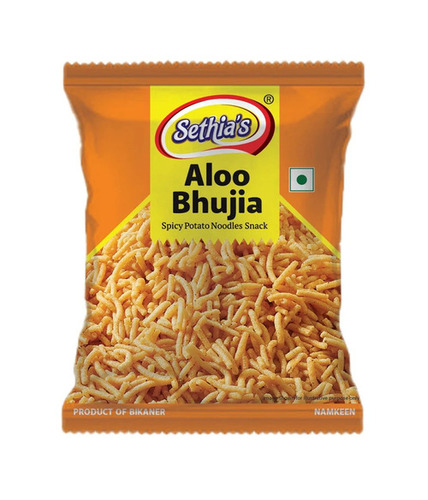 Bhujia Namkeen - Regular Size 15 Grams 100% Pure Potato Snack - Very Good Quality Tasty & Digestible