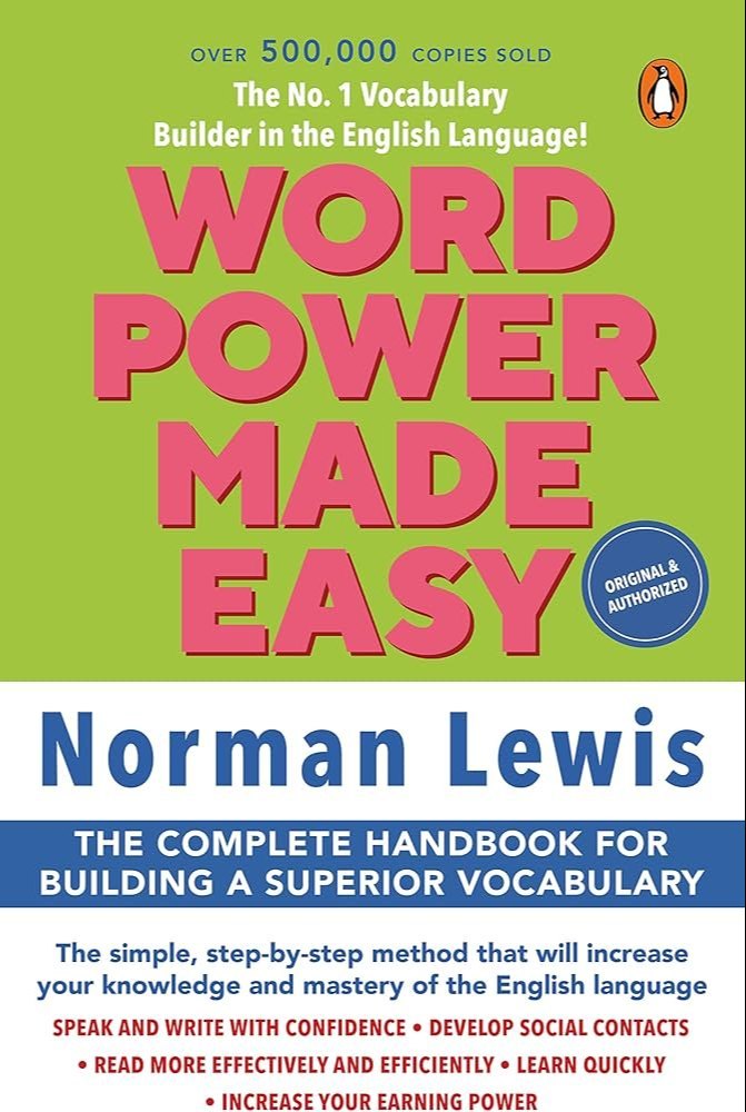 English Book Word Power Made Easy By Norman Lewis Paperback Latest Edition - Audience: '