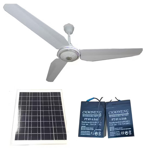 Solar Ceiling Fan - Product Type: Aluminum Alloy