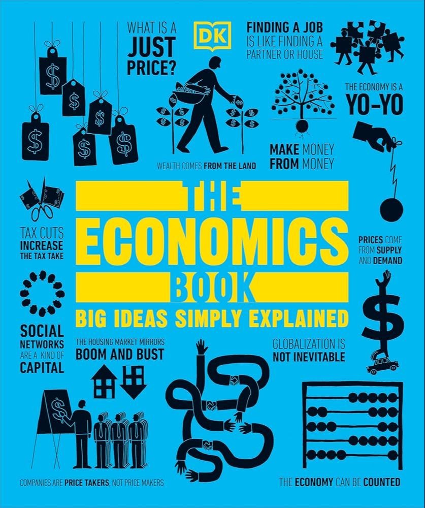 The Economics Book By DK English Paperback Latest Edition