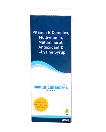 Vitamin B Complex Multivitamin Multimineral Antioxidant and L Lysine Syrup