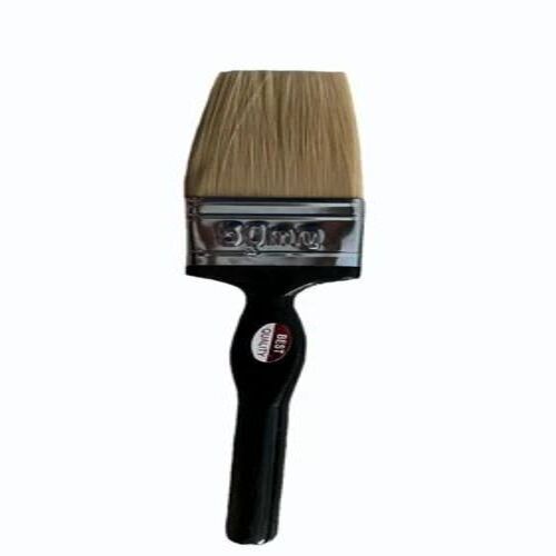 2 Inch Paint Brush - Plastic Handle, 50mm Size, Brown Color | Multicolor Customization for Versatile Painting Usage