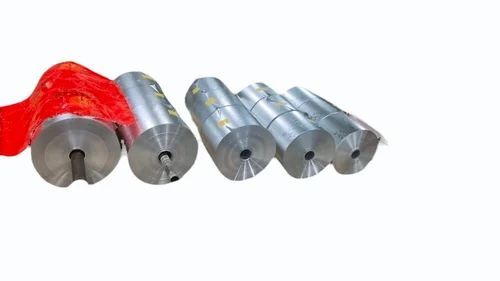 Aluminium Foil Jumbo Roll - Soft Silver Aluminum Material | Plain Design, New Condition, Good Quality