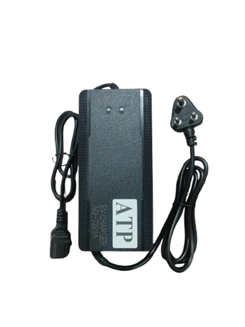 Atp 72V 3A Lead Acid Battery Electric Scooter Charger For 6 Batteries - Battery Capacity: 3 Ampere-Hour  (Ah)