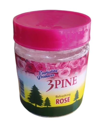Bhimseni Rose Flavoured Camphor Tablets - 80 Gram Jar, 100% Pure Camphor with 10% Moisture Content for Worship