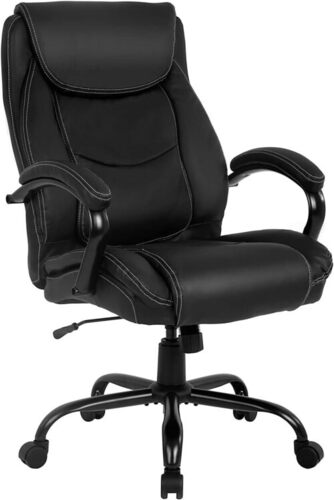 Black Workstation Chairs - Plastic and Metal, Adjustable Height, Comfortable Seating, Lumbar Support, Durable, Breathable Fabric, Swivel Capability