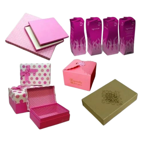 Fancy Gift Packaging Box - Paper Material, 2-4 mm Thickness, Multi Color, Up to 100 g Weight | Ideal for Gifting Purpose with Versatile GSM Range