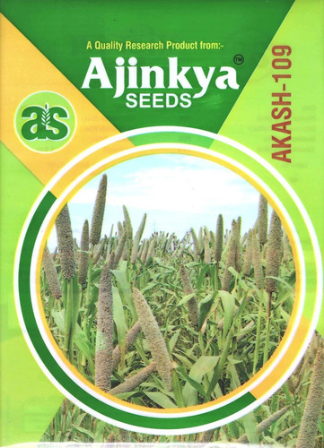 Hybrid Bajra Akash-109 Agriculture Seeds - Organic Hybrid Form Highly Pure Variety | Ideal for Sustainable Farming Practices