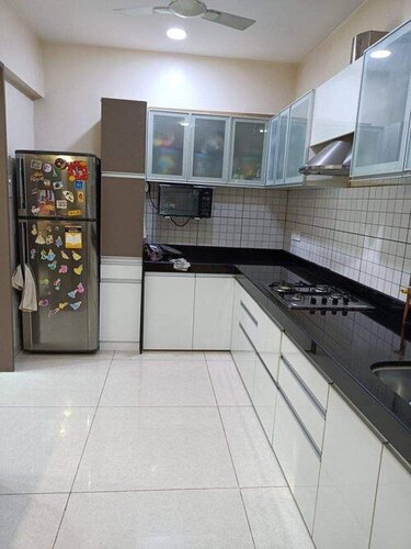 L Shaped Modular Kitchen