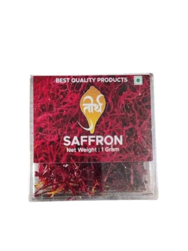 Natural Pure Negin Saffron - Organic, 100% Pure, Dried Style | Fresh Packaging in Box, FSSAI Certified, Long Shelf Life of 12 Months