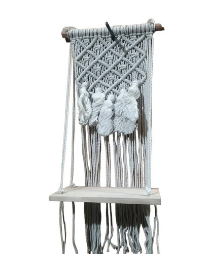 Nylon Macrame Wall Hanging - Color: V