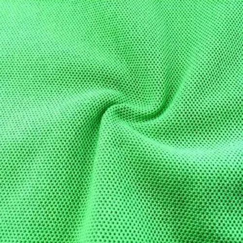 Pc Matty Fabric - Customized Size, Green Color | Poly-Cotton Blend, Lightweight Feel, Wrinkle-Resistant, Breathable, Easy to Maintain