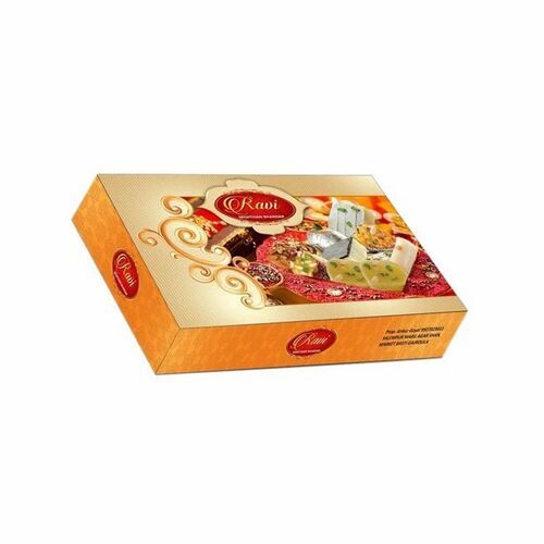 Sweet Packaging Box - Multi Color Printed Paper, 2-5 mm Thickness, Rectangular Shape, GSM 80-400 | Ideal for Gift Packaging and Special Occasions