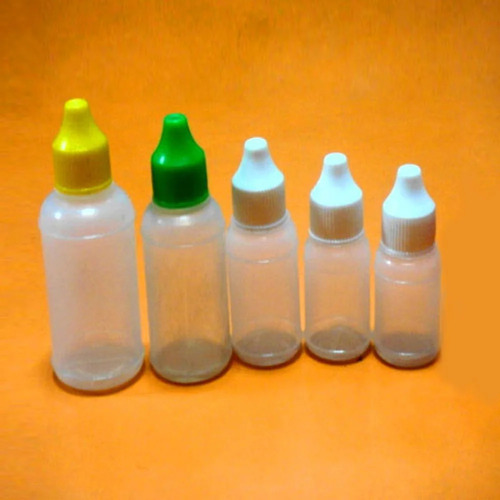 White Plastic Dropper Bottle