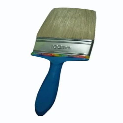 100mm Wall Paint Brush - Wooden Handle, Nylon Bristles | Multicolor Design, Custom Size Options for Versatile Wall Painting