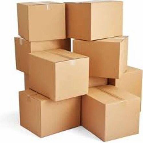 Corrugated Packaging Boxes - Paper Material, Weight Capacity 5 Kg, Brown Color | Ideal for Food, Apparel, Electronics, Gifts, and Home Appliances
