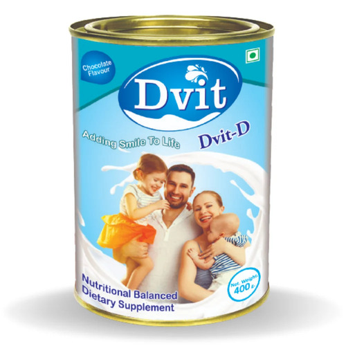 Dvit D Protein Powder - Vanilla Flavor Powder | Highly Vegetarian, Promotes Healthy Growth & Nutrition, Builds Muscles & Body