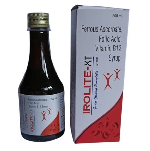 Ferrous Ascorbate Folic Acid With Vitamin B12 Syrup