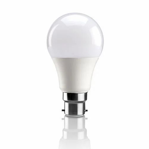 LED Bulb - Aluminum Body 3W Round White | Durable Design 1 Year Warranty Standard Usage for Home Lighting