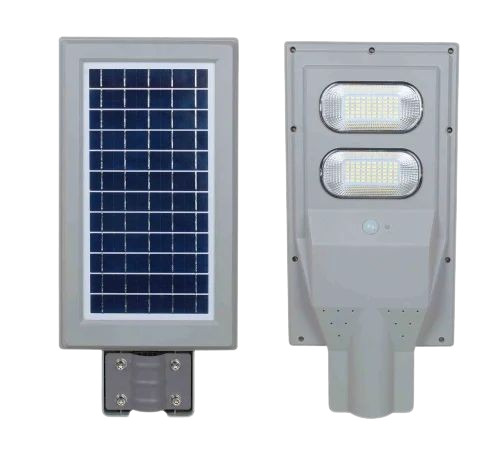 Led Solar Street Light - Metal Customized Size Grey | 5 Watt Power Automatic Switch 1 Year Warranty Durable Design