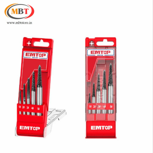 Screw Extractor Set - Stainless Steel, 1/4 Inch Size | Silver Color, Customized Features for Furniture Applications