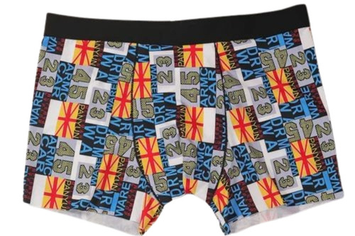 Men's Spandex Printed Underwear - Medium Size, Handwash Care, Long Lasting and Durable Design | Ideal for Daily Use