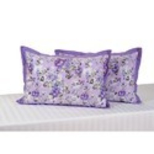 Cotton Pillow Cover - Printed Cotton, Rectangle Shape, Various Colors | Washable, Durable Fabric for Head Use