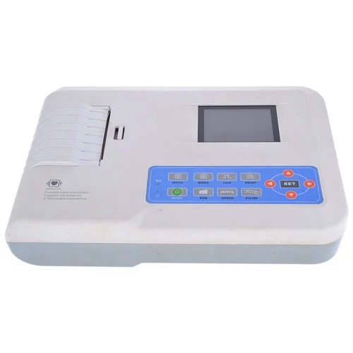 Digital Ecg Machine - Color: White