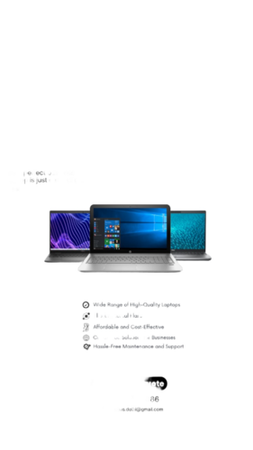 Laptops Rental Services