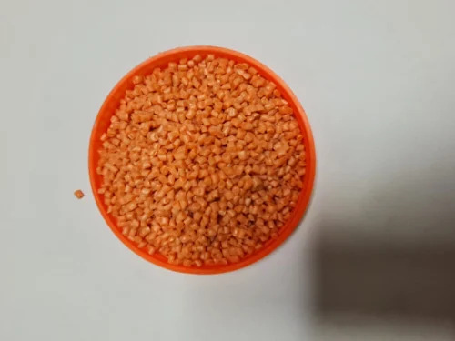 Pbt Orange Plain Granules - Recycled Industrial Grade, Eco-friendly, Durable Orange Granules For Plastic Industry Applications