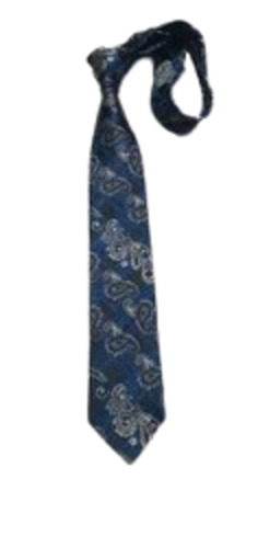 Premium Quality Neck Tie - Polyester Material, Blue Color | Stylish, Comfortable, Printed Pattern for All Seasonal Wear