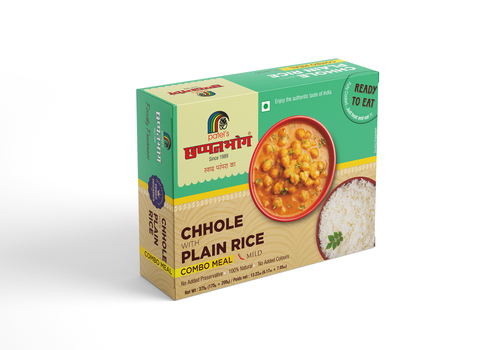 READY TO EAT CHHOLLE WITH RICE