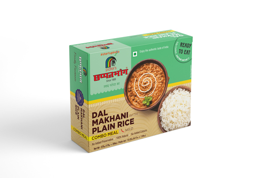 READY TO EAT DAL MAKHNI  WITH RICE COMBO