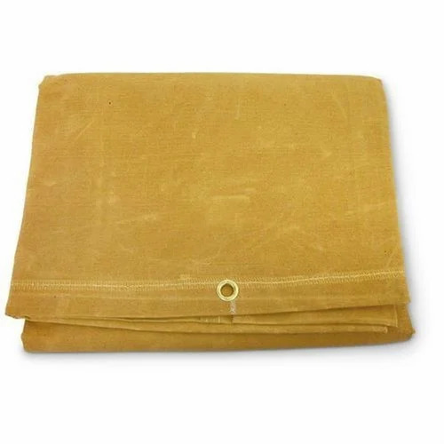 Waterproof Canvas Tarpaulin Fabric - HDPE Polyethylene, Multisizes, Green Color | Lightweight, Washable, Plain Texture